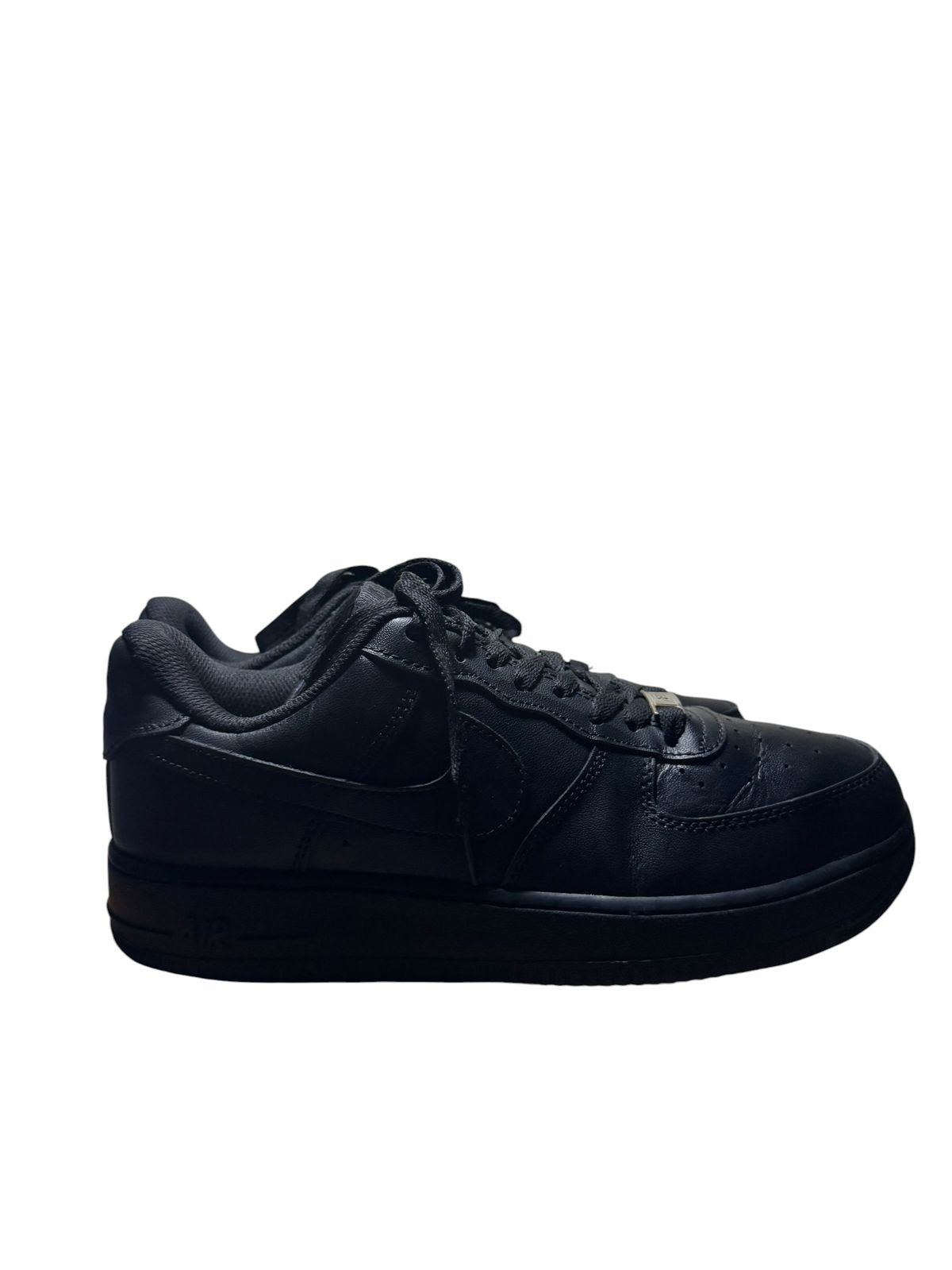 NIKE AIRFORCE 1  LOW, TRIPLE BLACK