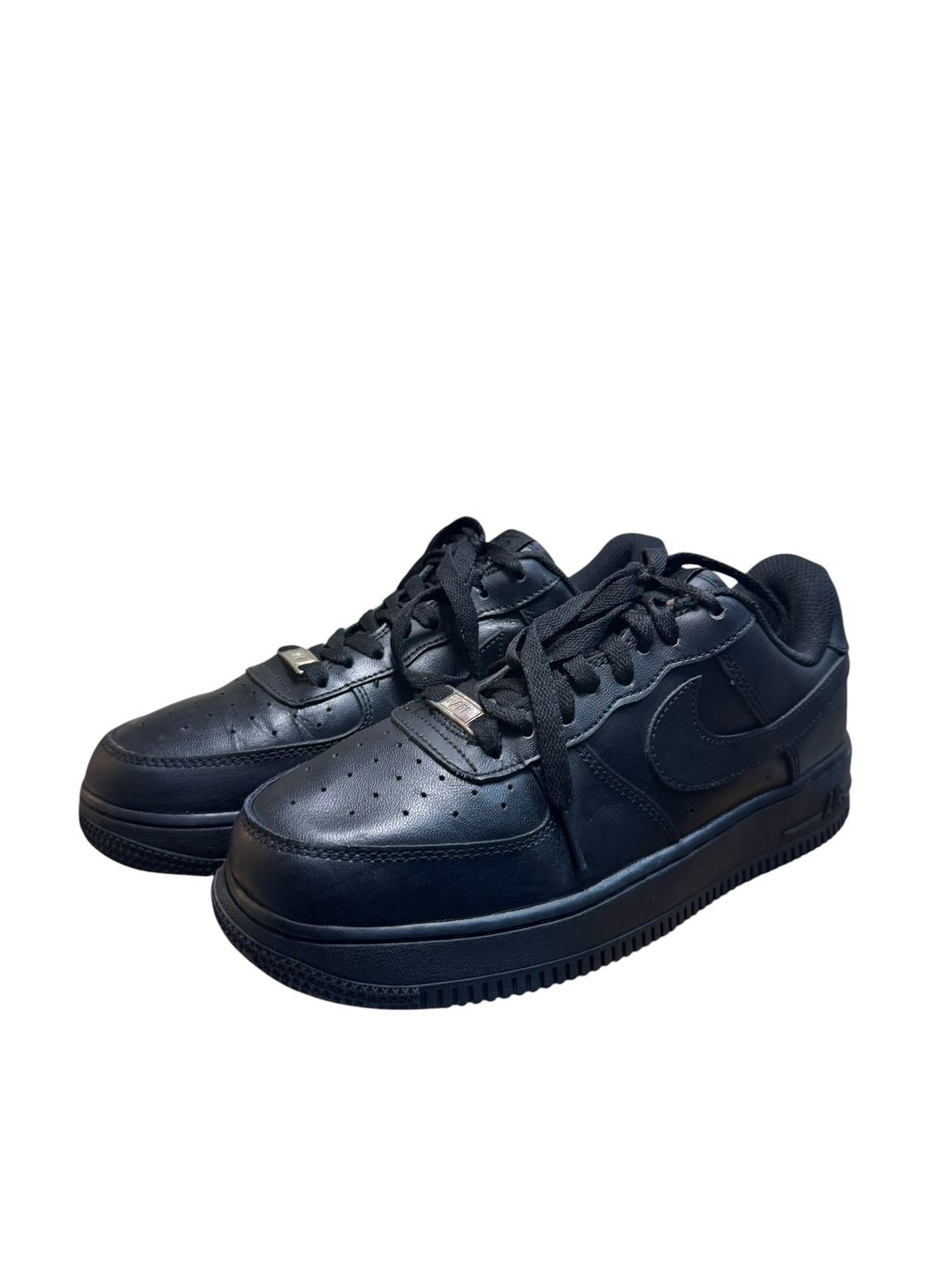 NIKE AIRFORCE 1  LOW, TRIPLE BLACK