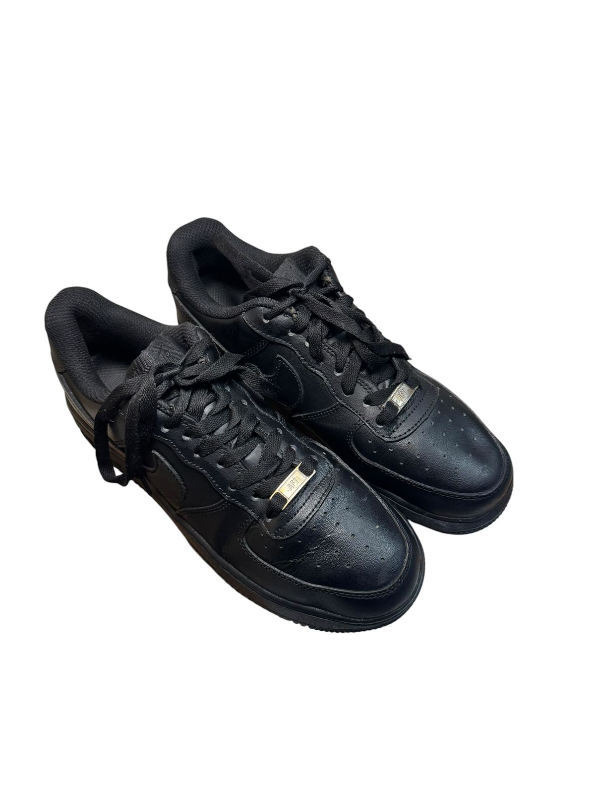 NIKE AIRFORCE 1  LOW, TRIPLE BLACK